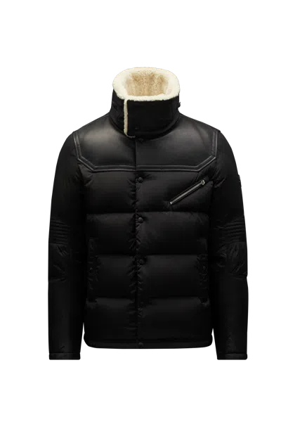 Moncler Leo Short Down Jacket Black
