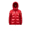 Moncler Maire Short Down Jacket Red In Red