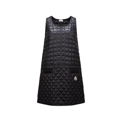 Moncler Collection Padded Mini Dress Black
