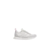 Moncler Low-top Sneakers With Distinctive Rubber Sole In White