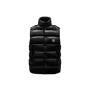Moncler Tibb Quilted Glossed-shell Gilet In Black