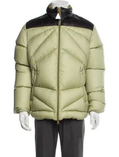 Pre-owned Moncler Colorblock Pattern Jacket In Multi