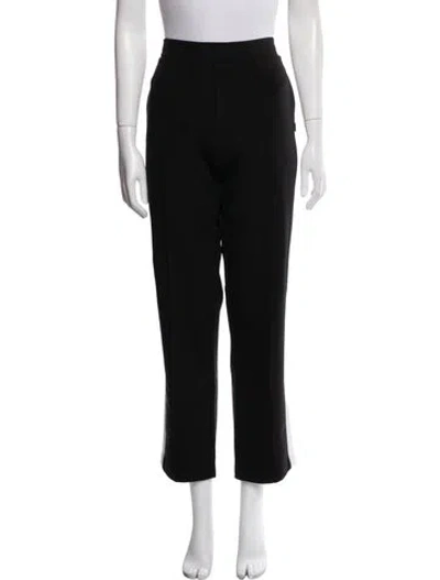 Pre-owned Moncler Colorblock Pattern Sweatpants In Black