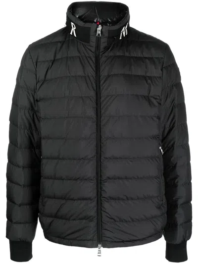 Moncler Colorful Men's Carryover Jacket For The Fashion-forward In Black