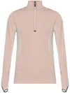 Moncler Colour-block Ski Top In Pink