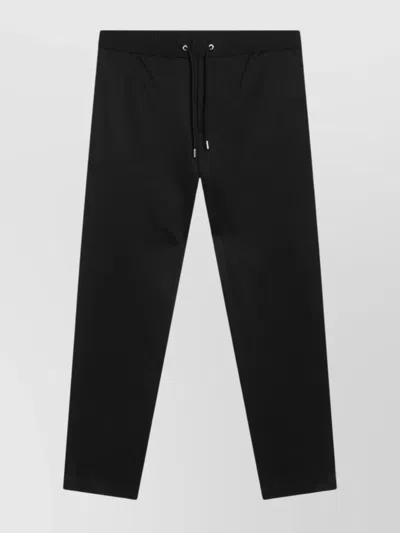 Moncler Comfortable Jogging Pants Featuring Elastic Waistband In Black