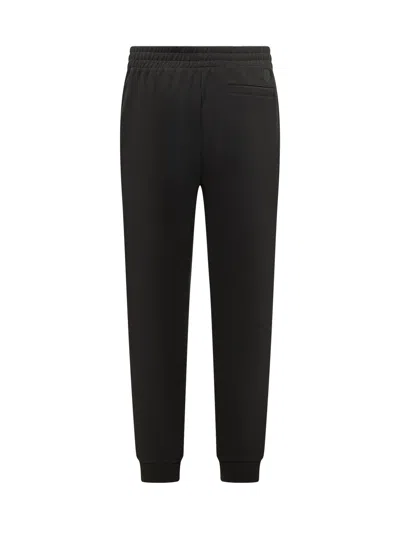 Moncler Comfortable Jogging Trousers In Nero