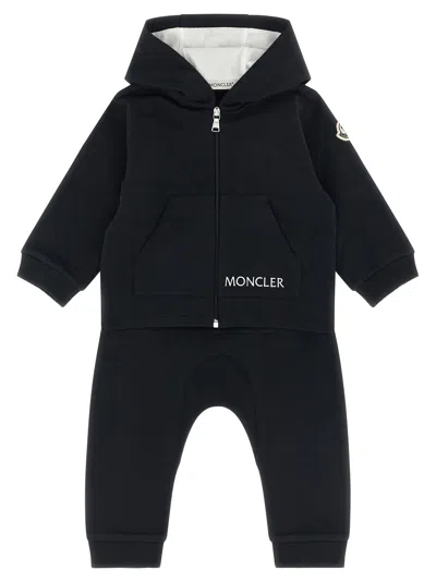 Moncler Babies' Complete Hoodie + Joggers In Blue