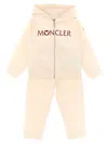 Moncler Complete Hoodie + Joggers In Yellow