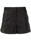 Moncler Born To Protect Capsule Shorts Bermuda And Short Black In Black