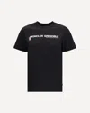 Moncler Grenoble T-shirt Round Neck In Cotton In Black