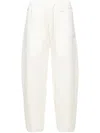 Moncler Contrasting-panels Track Pants In White