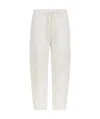 Moncler Contrasting-panels Track Pants In White