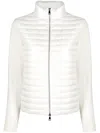 Moncler White Padded Down Jacket In White