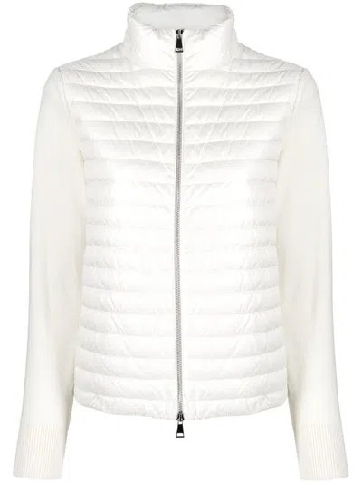 Moncler White Padded Down Jacket