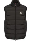 Moncler Contrin Down Gilet In Black