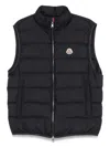 Moncler Gilet Imbottito Contrin In Black