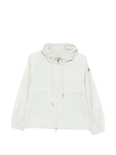 Moncler Coquelicot Hooded Jacket In Green