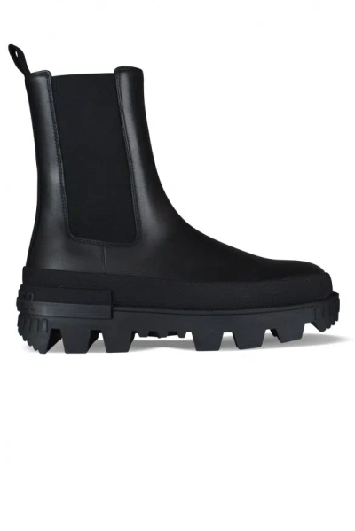 Moncler Coralyne Ankle Boots In Black