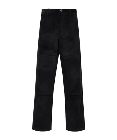 MONCLER CORDUROY-PANEL TROUSERS