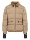 Moncler Grenoble Medium Beige Yunnan Jacket In Brown