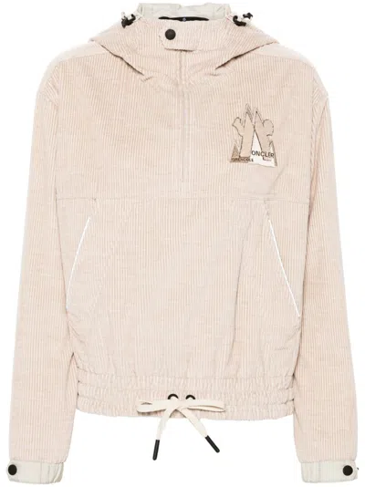 MONCLER CORDUROY HOODIE
