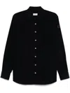 Moncler Corduroy Shirt In Blue