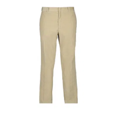 Moncler Corduroy Trousers In Beige