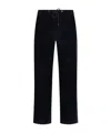 Moncler Corduroy Trousers In Blue