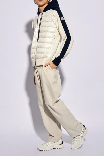 Moncler Corduroy Trousers In Grey
