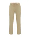 Moncler Corduroy Trousers In Nude