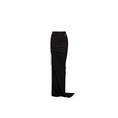 Moncler Jupe Ajustable En Coton, Femme, Noir, Taille: M In Black