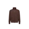 Moncler Cotton And Cashmere Zip-up Sweatshirt In Sand