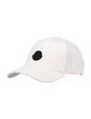 Moncler Cotton Baseball Cap In White