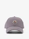 Moncler Classic Six-panel Cap With Logo Patch