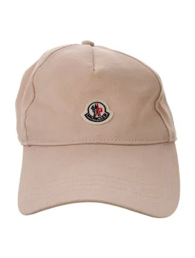 Pre-owned Moncler Cotton Baseball Hat In Neutral