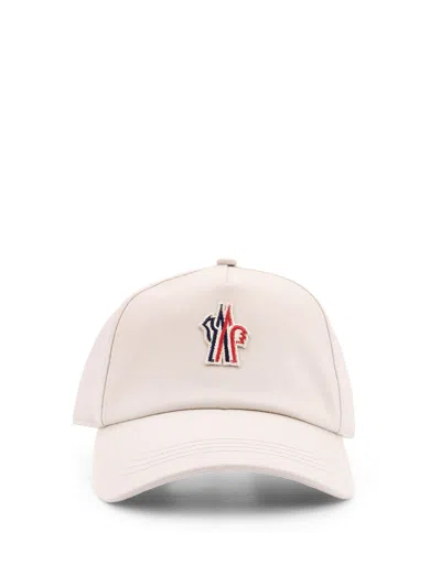 Moncler Cotton Baseball Hat With Logo Patch