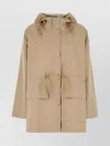 Moncler Cotton Blend Gaillon Parka With Drawstring Waist