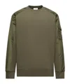 Moncler Cotton-blend Sweatshirt In Green