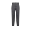 Moncler Pantalon En Coton Mélangé In Gray