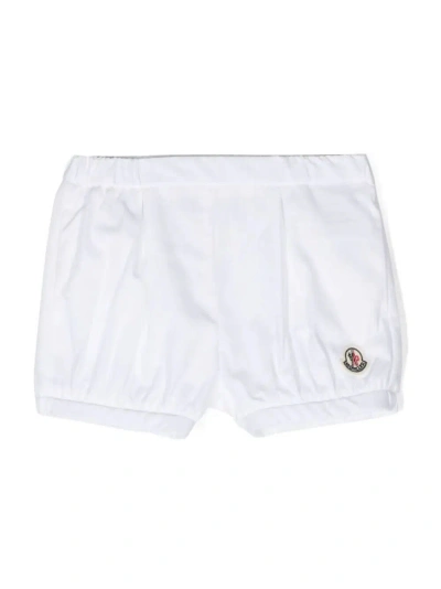 Moncler Kids' Cotton Bloomers In White