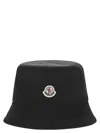 Moncler Black Logo Bucket Hat