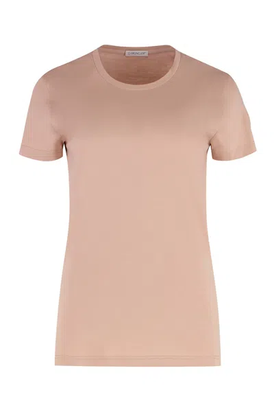 MONCLER COTTON CREW-NECK T-SHIRT