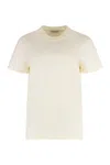 Moncler Cotton Crew-neck T-shirt In White