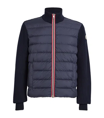 MONCLER COTTON DOWN CARDIGAN