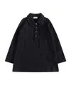 Moncler Cotton Dress In Blue