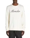 Moncler Logo-embroidered Sweatshirt In Natural