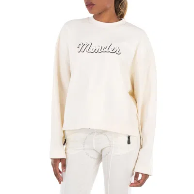 MONCLER MONCLER COTTON FLEECE LOGO SWEATSHIRT