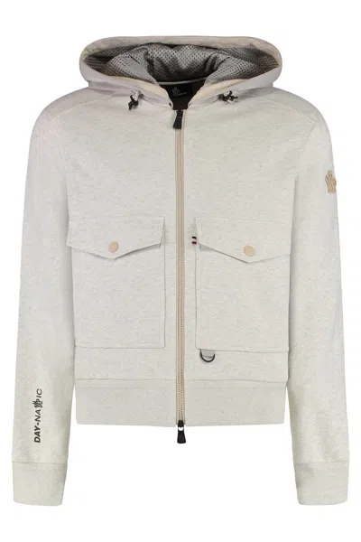 MONCLER COTTON FULL ZIP HOODIE
