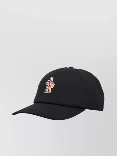 MONCLER COTTON GABARDINE BASEBALL CAP